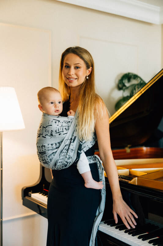 Lenny Lamb - Тъкан слинг-шал MELODY POLONAISE S