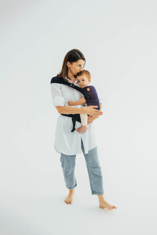 Lenny Lamb - LennyHip Carrier (1/2 of LennyTwin Carrier) WILD WINE BOUQUET B