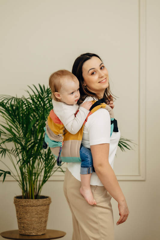 Lenny Lamb - Lenny Buckle Onbuhimo PRO baby carrier PRO TODDLER PASTELS B