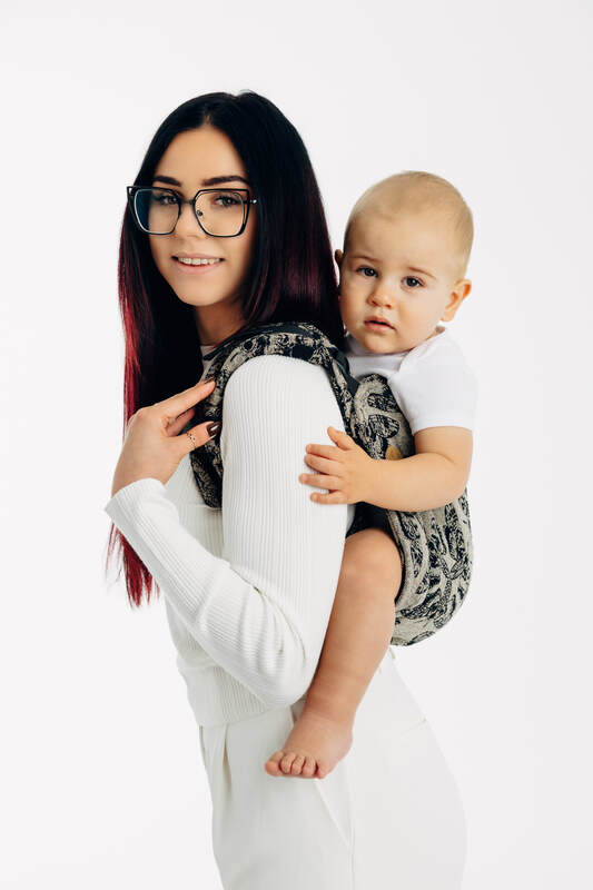 Lenny Lamb - Lenny Buckle Onbuhimo PRO baby carrier PRO QUEEN OF THE NIGHT PAMINA
