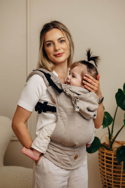 Lenny Lamb - Ергономична раница LennyGo PEANUT BUTTER