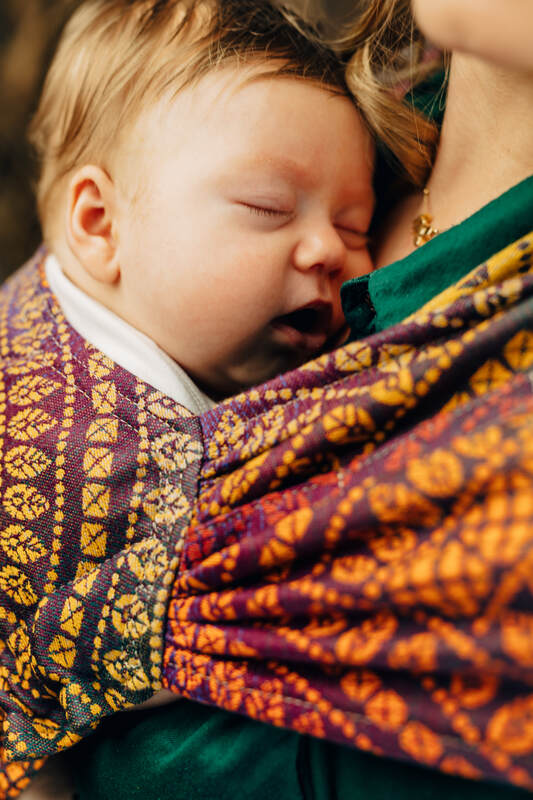 Lenny Lamb - LennyHybrid Half Buckle Carrier PEACOCK S TAIL BOLERO