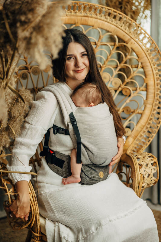 Lenny Lamb - LennyLight Carrier LITTLE HERRINGBONE OMBRE RAGTIME