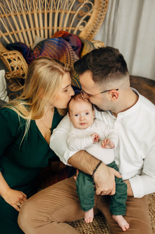 Lenny Lamb - Тъкан слинг-шал PEACOCK S TAIL BOLERO