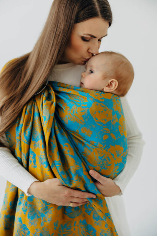 Lenny Lamb - Ring Sling RETRO N ROSES ROSARIUM