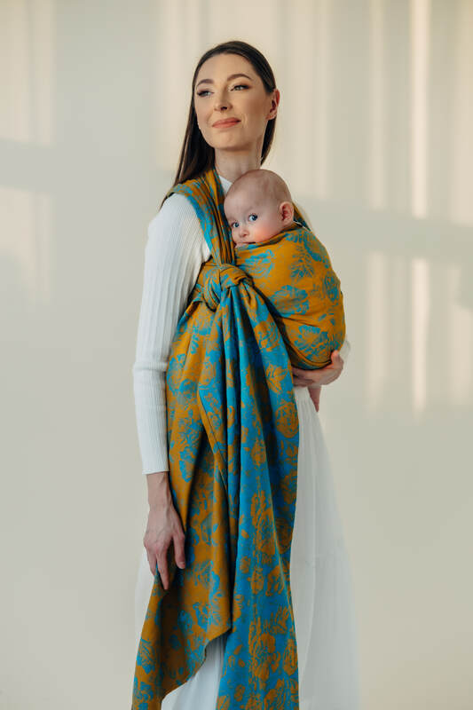 Lenny Lamb - Тъкан слинг-шал RETRO N ROSES ROSARIUM XL