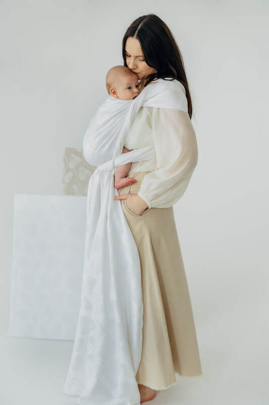 Lenny Lamb - Тъкан слинг-шал VIRIDIFLORA MILKY WAY XL