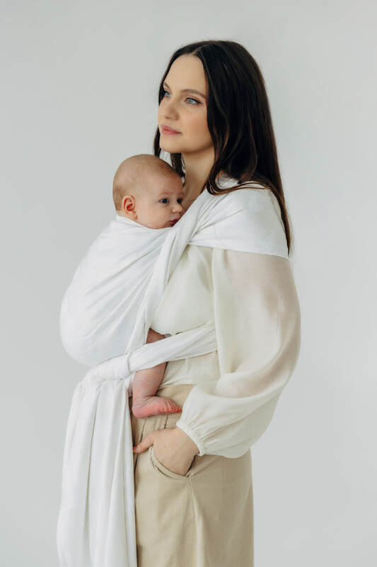 Lenny Lamb - Тъкан слинг-шал VIRIDIFLORA MILKY WAY XS