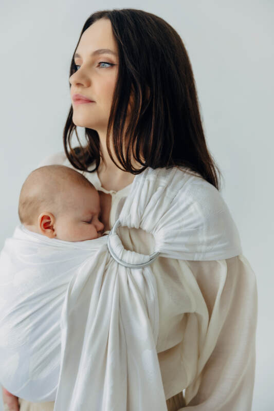 Lenny Lamb - Ring Sling VIRIDIFLORA MILKY WAY B