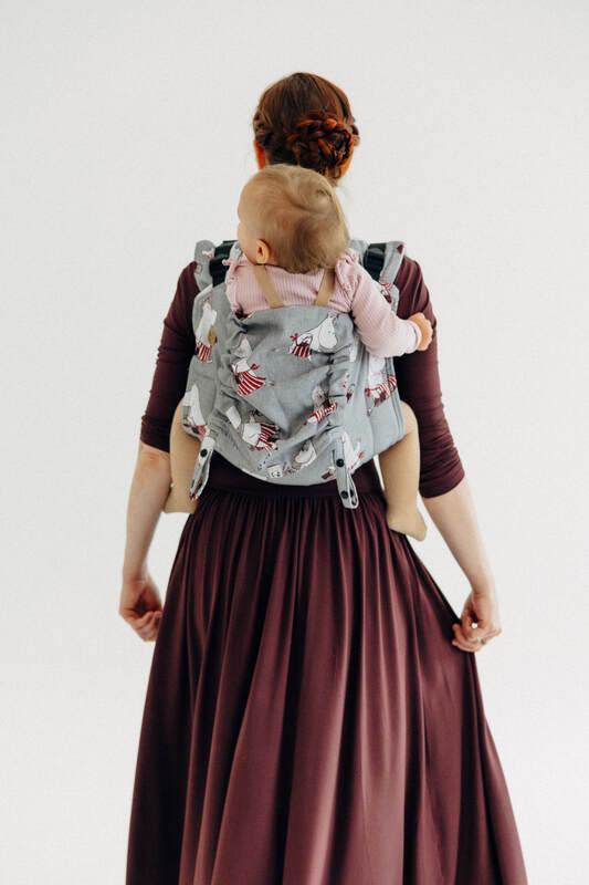 Lenny Lamb - Lenny Buckle Onbuhimo PRO baby carrier PRO MOOMINMAMMA ROOTED