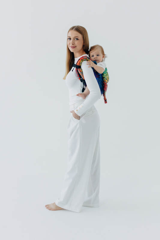 Lenny Lamb - Lenny Buckle Onbuhimo PRO baby carrier PRO RAINFOREST CARNIVAL