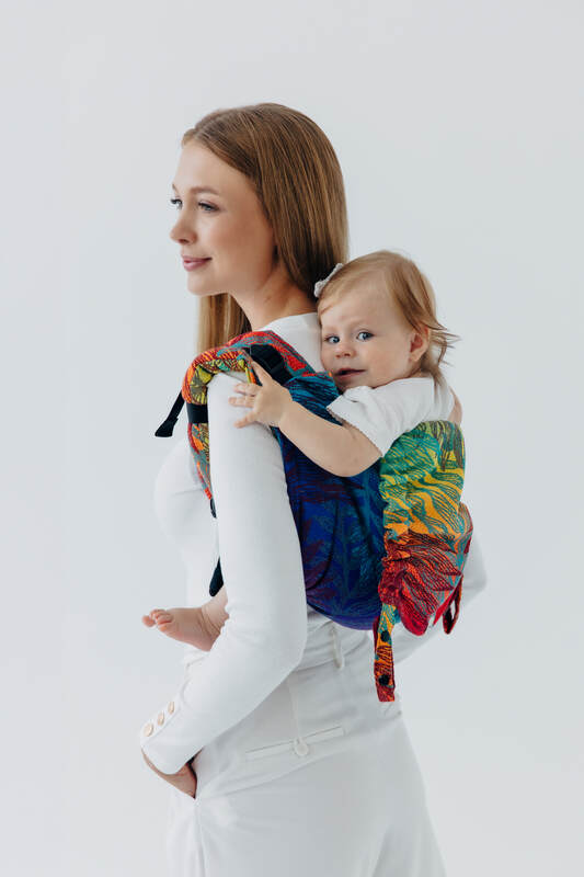 Lenny Lamb - Lenny Buckle Onbuhimo PRO baby carrier PRO RAINFOREST CARNIVAL