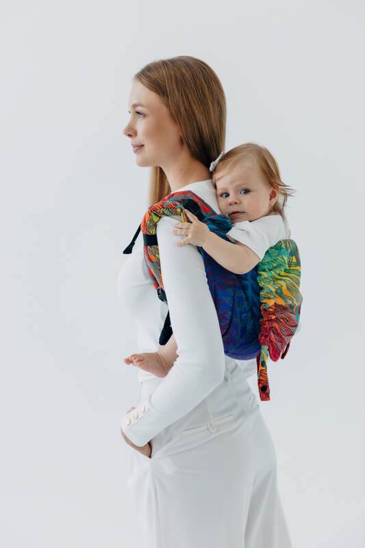 Lenny Lamb - Lenny Buckle Onbuhimo PRO baby carrier PRO RAINFOREST CARNIVAL