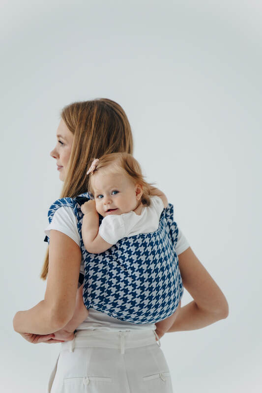 Lenny Lamb - Lenny Buckle Onbuhimo PRO baby carrier PRO PATA DE GALLO PUZZLE