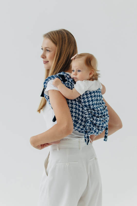 Lenny Lamb - Lenny Buckle Onbuhimo PRO baby carrier PRO PATA DE GALLO PUZZLE