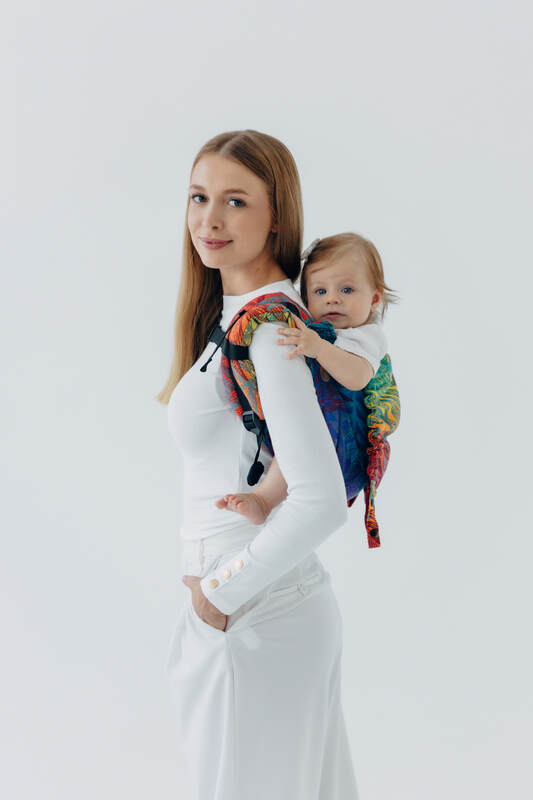 Lenny Lamb - Lenny Buckle Onbuhimo PRO baby carrier PRO RAINFOREST CARNIVAL