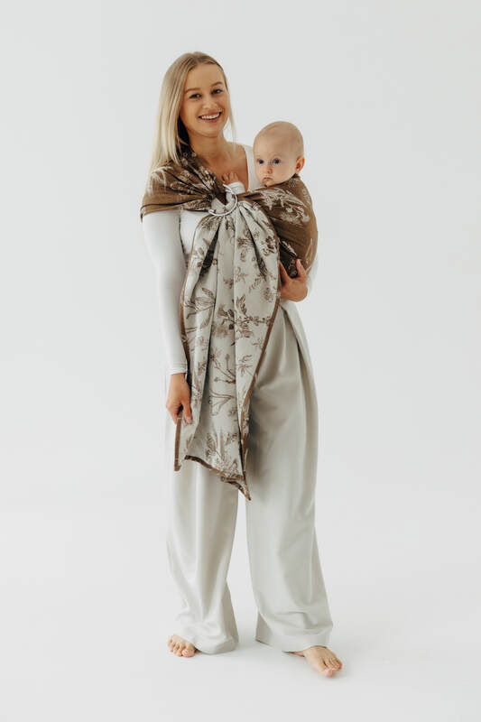 Lenny Lamb - Ring Sling HERBARIUM RAINDROPS