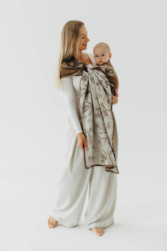 Lenny Lamb - Ring Sling HERBARIUM RAINDROPS