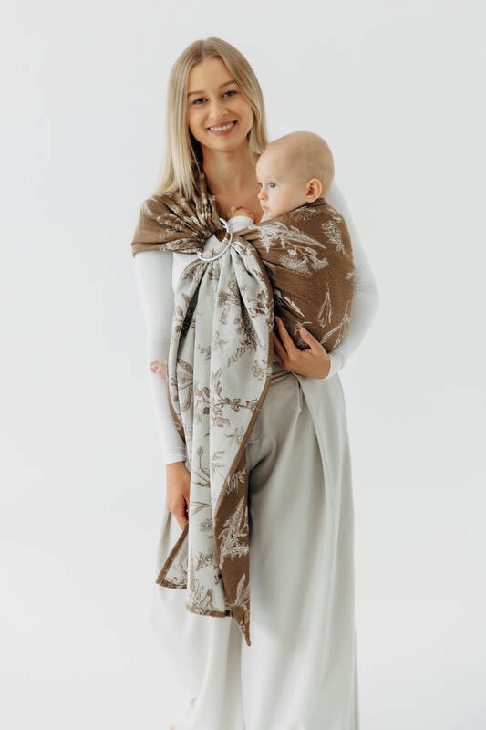 Lenny Lamb - Ring Sling HERBARIUM RAINDROPS