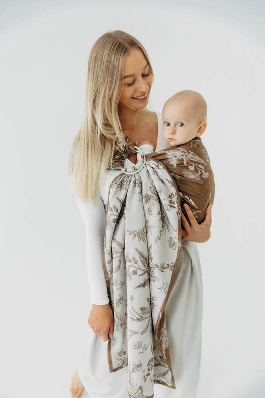 Lenny Lamb - Ring Sling HERBARIUM RAINDROPS