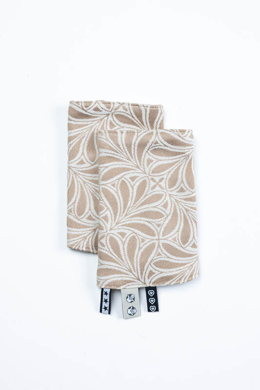 Lenny Lamb - Drool Pads (Outer fabric - 50% cotton INFINITY GOLDEN HOUR