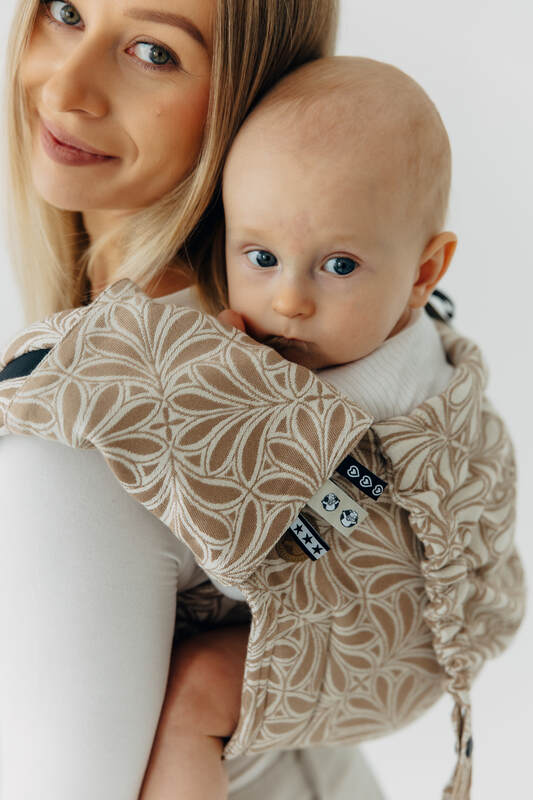 Lenny Lamb - Drool Pads (Outer fabric - 50% cotton INFINITY GOLDEN HOUR
