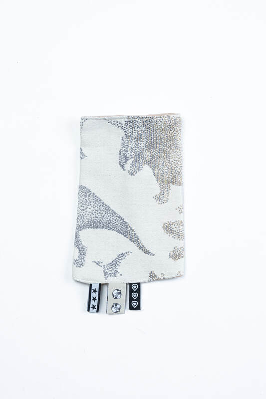 Lenny Lamb - Drool Pads (100% cotton) - JURASSIC - ICE DESERT JURASSIC ICE DESERT