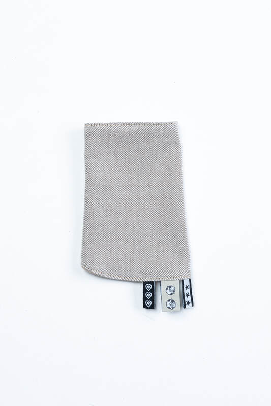 Lenny Lamb - Drool Pads (100% cotton) - PEANUT BUTTER PEANUT BUTTER
