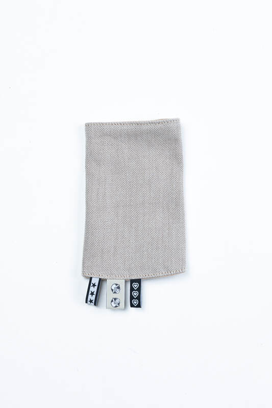 Lenny Lamb - Drool Pads (100% cotton) - PEANUT BUTTER PEANUT BUTTER