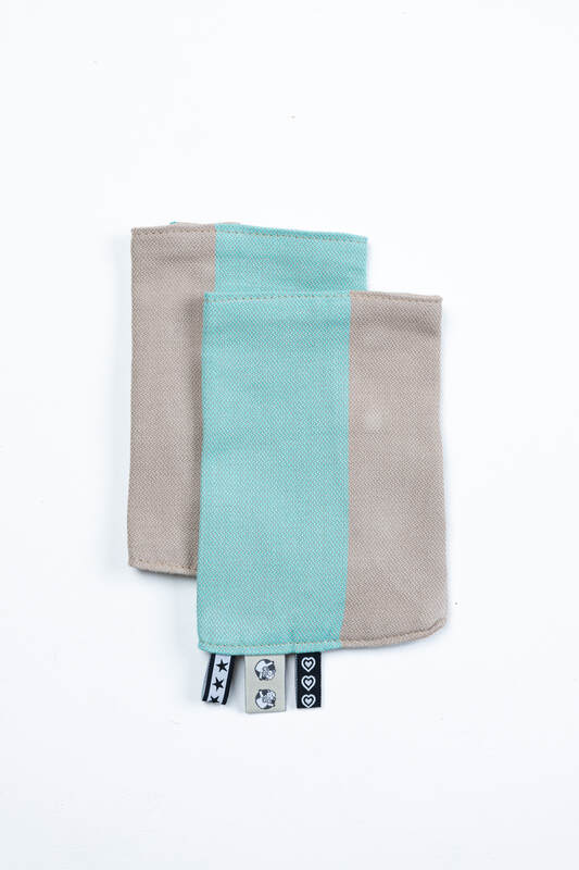 Lenny Lamb - Drool Pads (100% cotton) - PASTELS  PASTELS