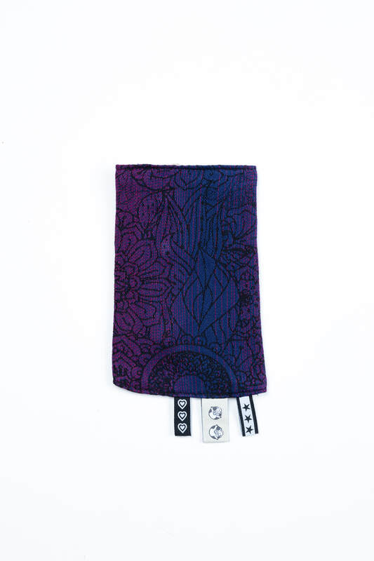 Lenny Lamb - Drool Pads (100% cotton) - WILD WINE - BOUQUET WILD WINE BOUQUET
