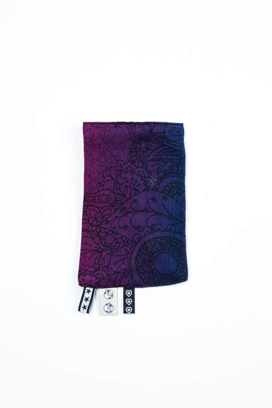 Lenny Lamb - Drool Pads (100% cotton) - WILD WINE - BOUQUET WILD WINE BOUQUET