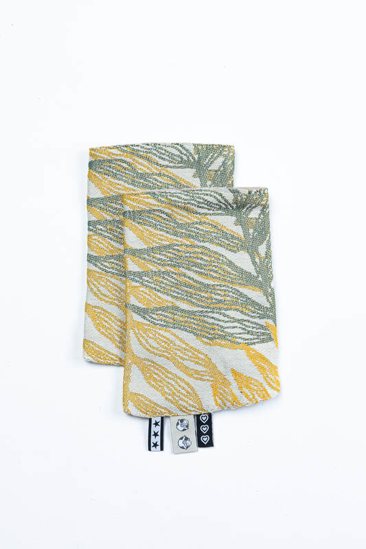 Lenny Lamb - Drool Pads (100% cotton) - RAINFOREST - SELVA RAINFOREST SELVA