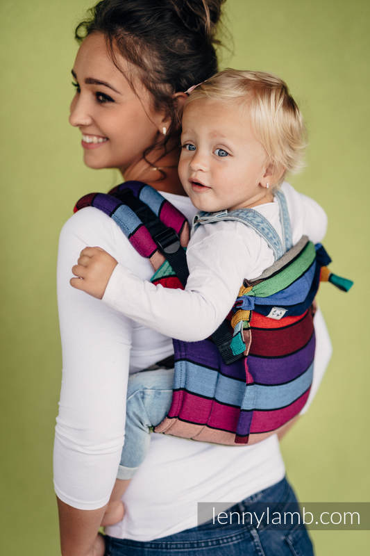 Lenny Lamb - Lenny Buckle Onbuhimo baby carrier CAROUSEL OF COLORS