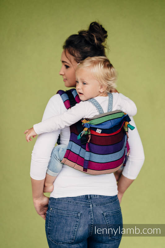 Lenny Lamb - Lenny Buckle Onbuhimo baby carrier CAROUSEL OF COLORS