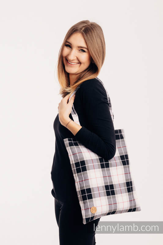 Lenny Lamb - Shopping bag made of wrap fabric (100% cotton) - ARCADIA PLAID ARCADIA PLAID