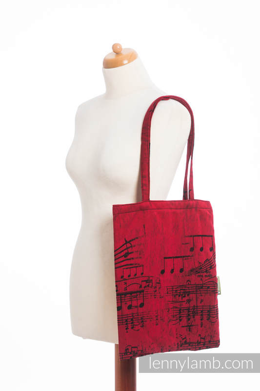 Lenny Lamb - Shopping bag made of wrap fabric (100% cotton) - SYMPHONY FLAMENCO SYMPHONY FLAMENCO