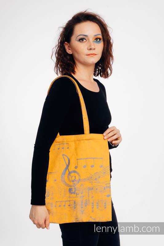 Lenny Lamb - Shopping bag made of wrap fabric (100% cotton) - SYMPHONY - SUN GIFT  SYMPHONY SUN GIFT