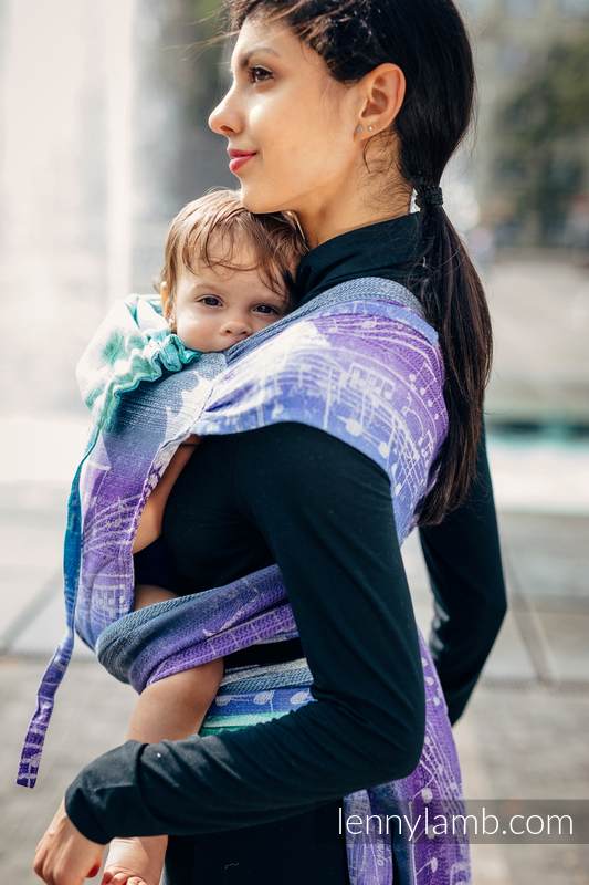 Lenny Lamb - WRAP-TAI carrier Mini with hood WRAP TAI SYMPHONY PURE JOY