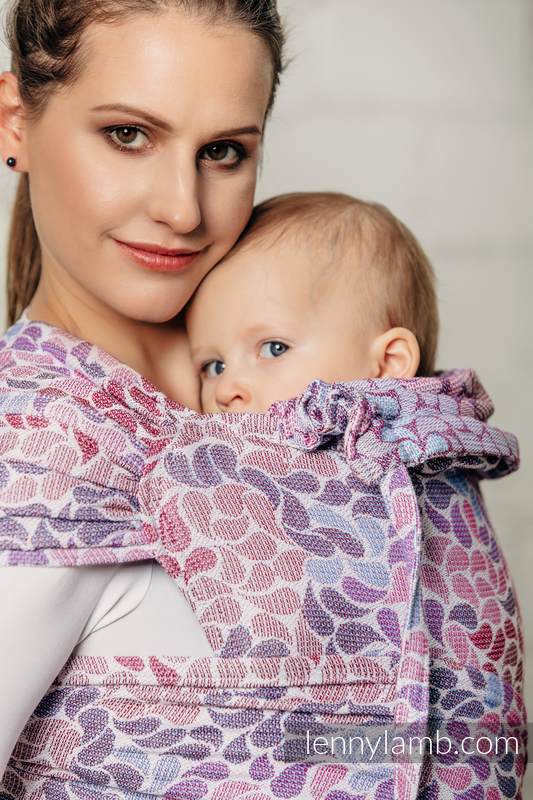 Lenny Lamb - WRAP-TAI carrier Toddler with hood/ jacquard twill / 100% cotton / COLORS OF FANTASY WRAP TAI COLORS OF FANTASY