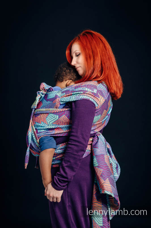 Lenny Lamb - WRAP-TAI carrier Toddler with hood/ jacquard twill / 27% combed cotton WRAP TAI PRISM