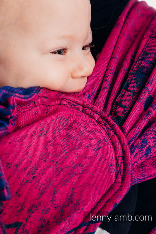 Lenny Lamb - WRAP-TAI carrier Toddler with hood/ jacquard twill / 43% cotton WRAP TAI SYMPHONY DESIRE